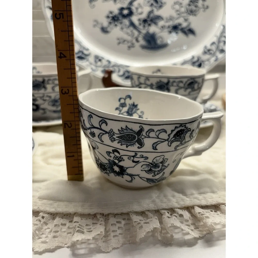 NIKKO Ironstone MING TREE RARE LOT 13 .4270. Harmony House Blue Bonnet. Vintage